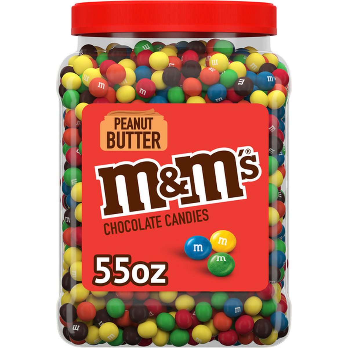 M & M Peanut Butter Canister 55oz
